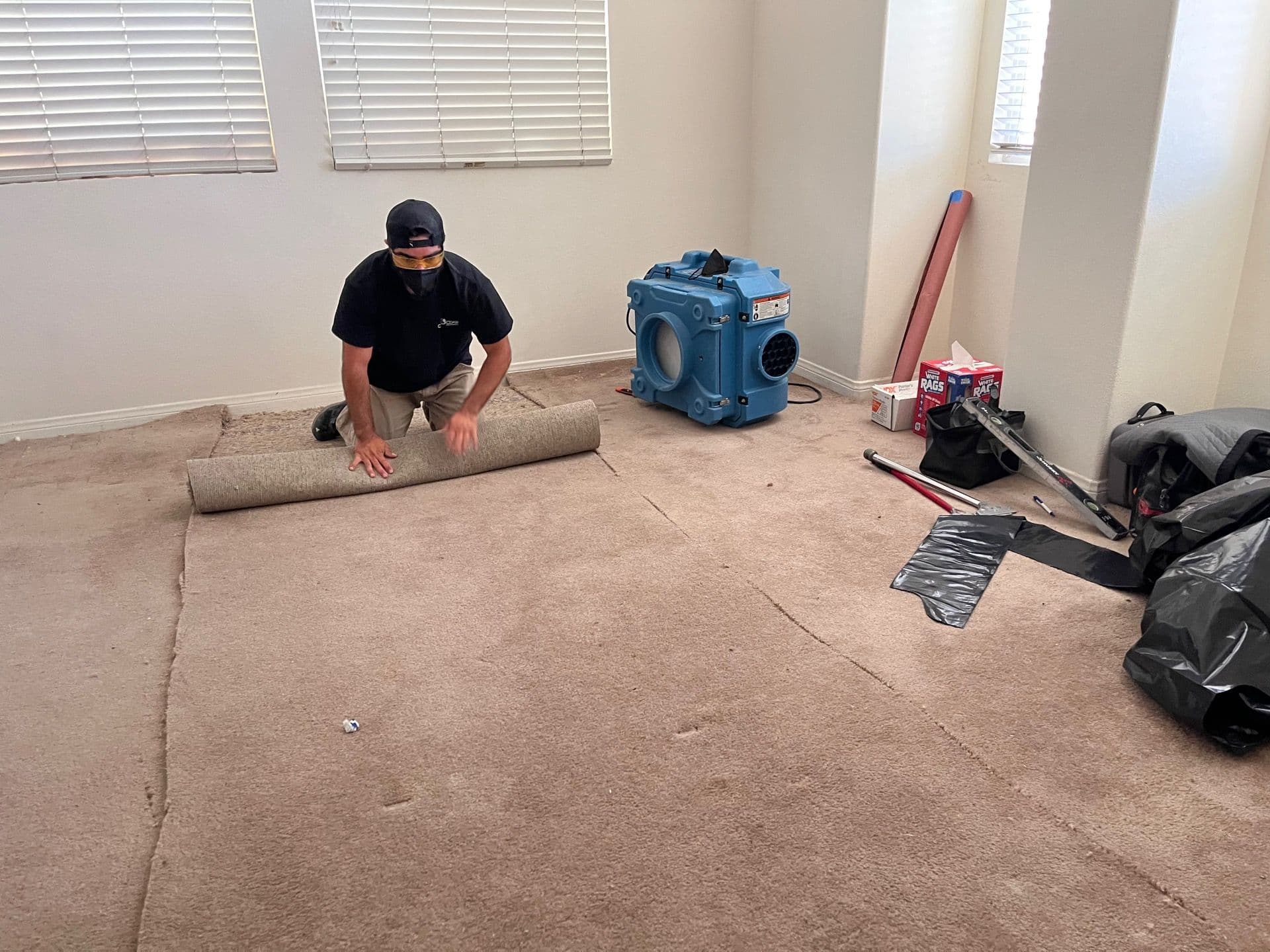 What to Expect When Water Damages Your Carpet image
