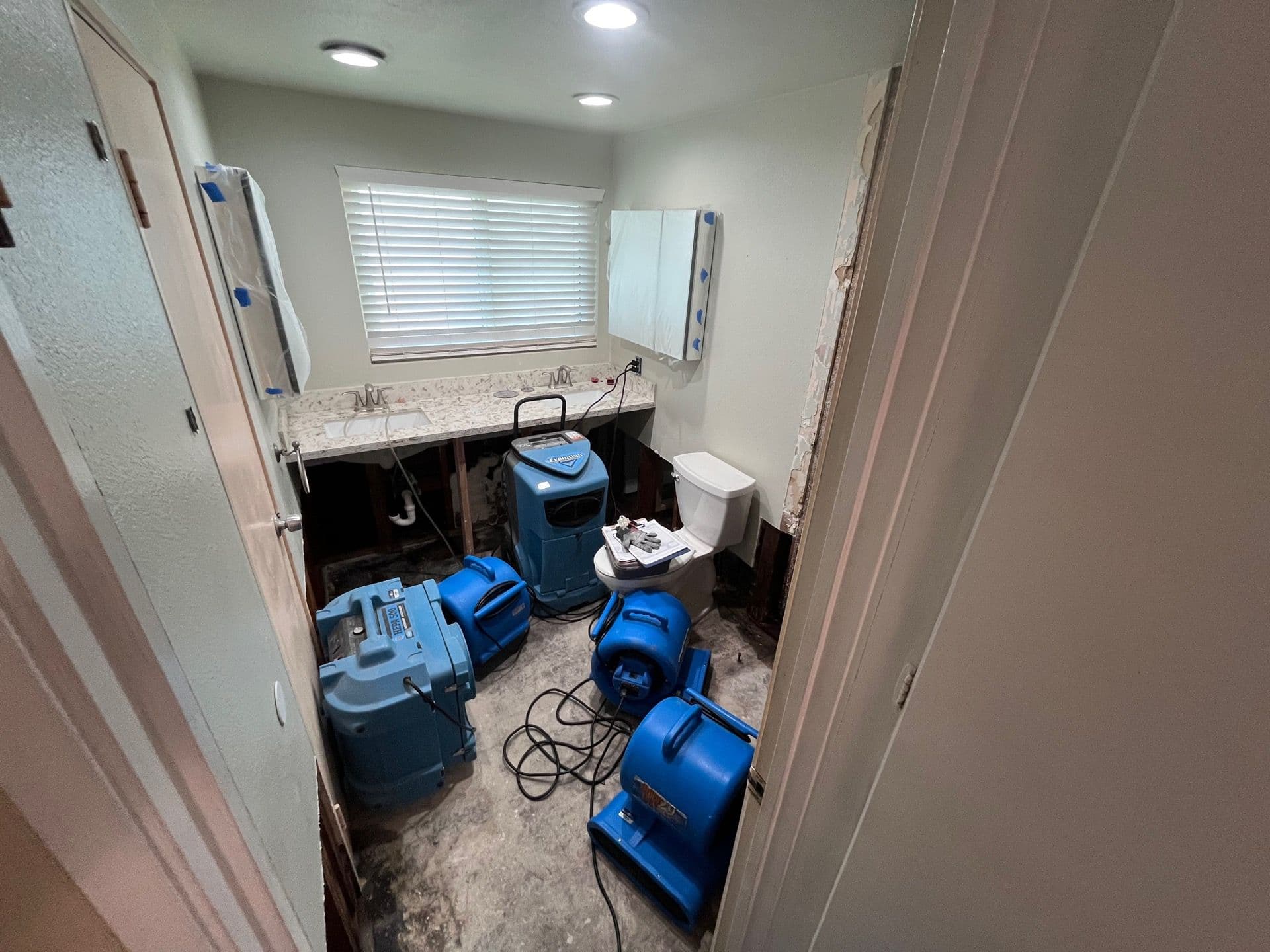 Bathroom Water Damage Repair in Covina